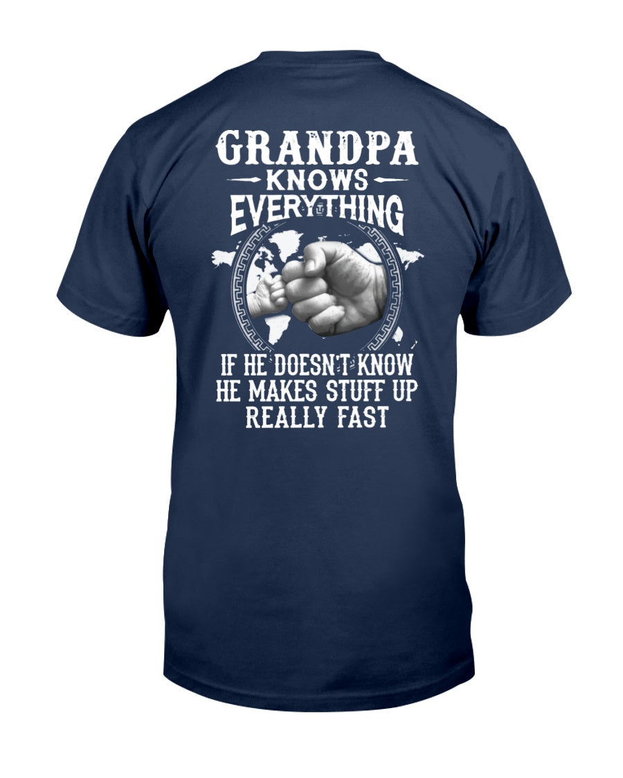 Grandpa - grandpa knows everything Classic T-Shirt
