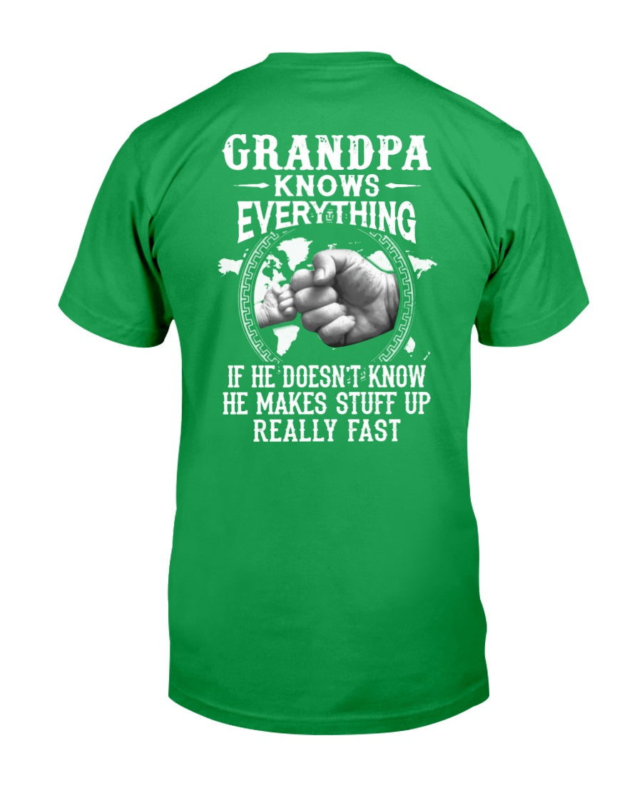 Grandpa - grandpa knows everything Classic T-Shirt