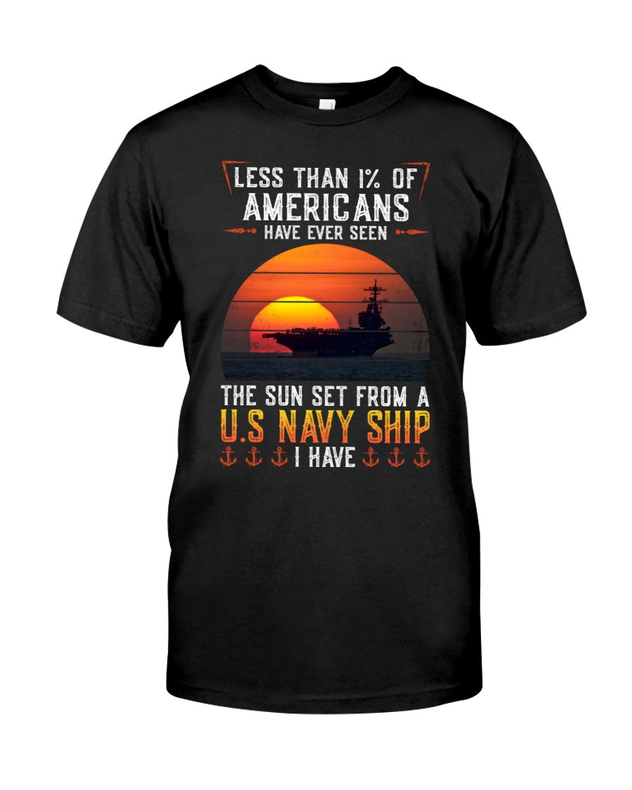 Have Ever Seen Sunset From Navy Ship - Perfect Gift For Veteran Dad