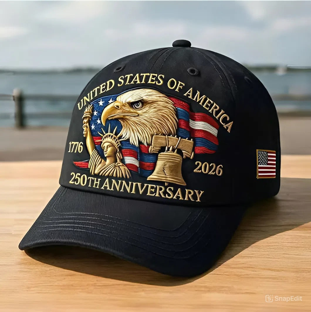 Eagle & Liberty – United States 250th Anniversary Hat