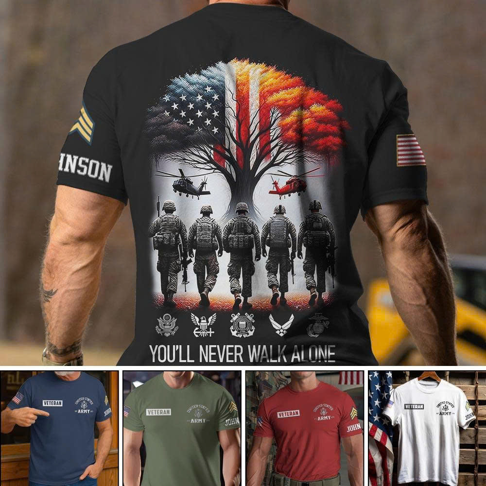 The Shirt That Honors Every Step You Took